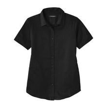 Load image into Gallery viewer, Port Authority® Women's Short Sleeve superPro React™ Twill Shirt
