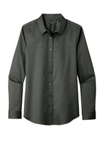 Load image into Gallery viewer, Port Authority Ladies Long Sleeve SuperPro React Twill Shirt
