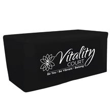 Load image into Gallery viewer, 6' Fitted Table Throw
